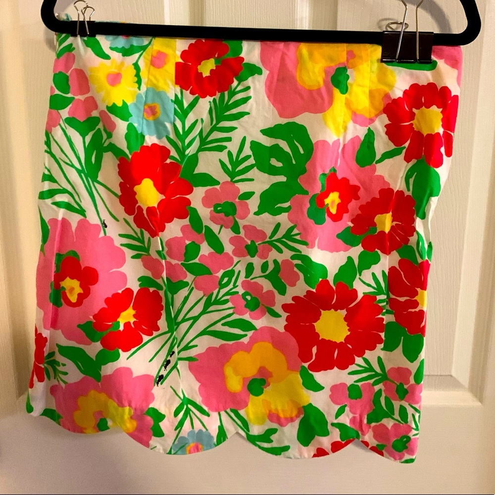 NWOT 10 Lilly Pulitzer Ants Parade Buttercup Skirt
